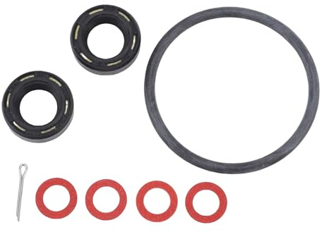 AKLOSIPY Sigilla Dell'olio Dell'albero Dell' a Marcia Inferiore Sostituzione per F2.5 F4 F4B/M F5A F6C/M Motori Fuoribordo 2,5 4 5 6 CV con 90430-08003-00 18-4698 Rondelle