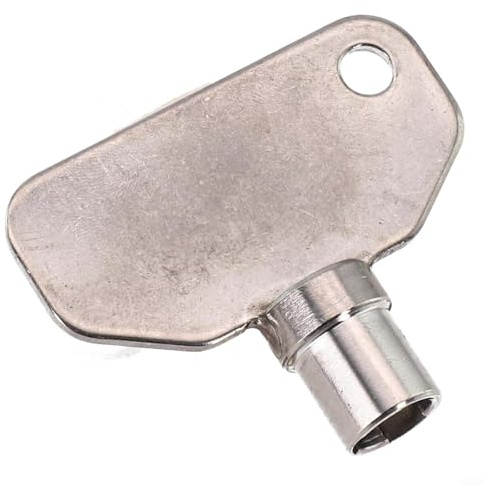 E3-5-15 E3-26-715-15 Llave hueca tubular compatible con puertas de compartimento de RV, construcción chapada en zinc de acero al carbono