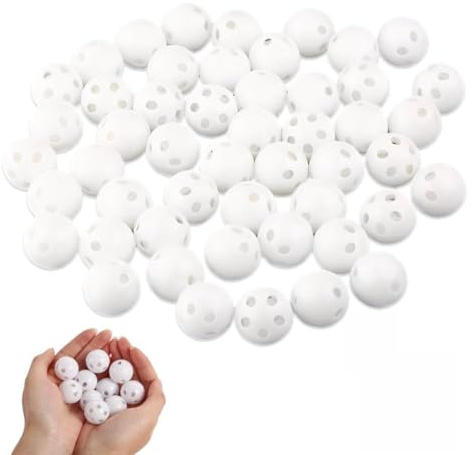 YUVKIN 40 x Hochets, rembourrages en Peluche à Coudre, couinent, sifflent, Font du Bruit, en Plastique, boîtes à hochet, balles DIY, Chien, Chat, clochettes pour poupées au Crochet