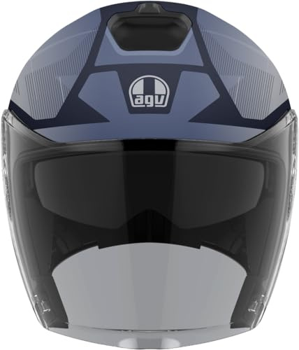 AGV Irides Trieste Jethelm, grau/blau, XL (61/62)