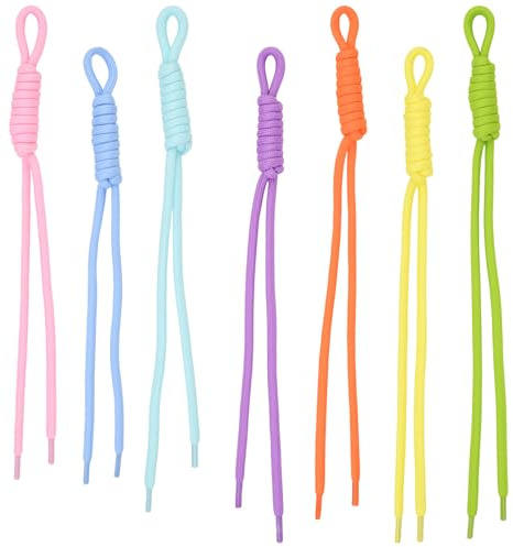 HUAAPLEVLA Paracord Keychain Purse Bag Charms for Handbags, 12-24 Pcs | Mixed Colour, Braided Rope Keychain for Women Backpack, Wallet Car Key Ring Decoration Accessories