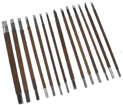 Juego De Cuchillos for Tallar Piedra, 14 Uds., Cincel