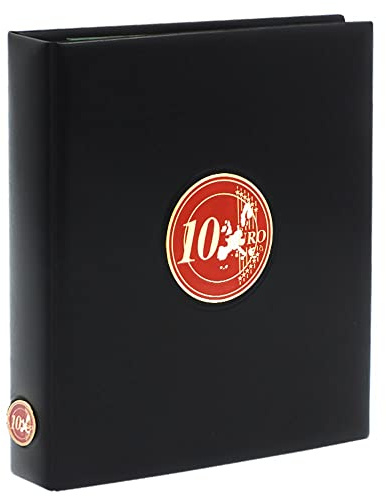 SAFE 7342 Premium 10 Euro Münzen Sammelalbum 2002-2015 | Münzsammelalbum Coin Collection | Euro Sammelalbum | inkl. 7 farbige Vordruckblätter + Stickerbogen