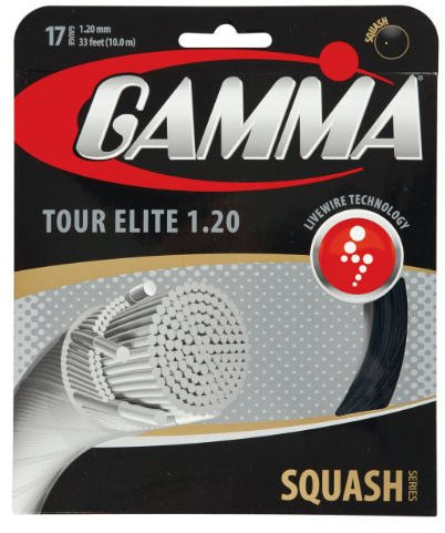 Gamma Tour Elite Squash Corde de 17 g
