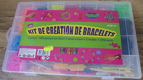 Loom Bandz Koffer 5000 Looms und Zubehör