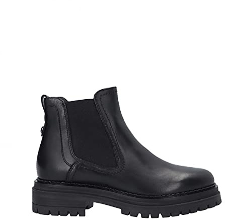 NeroGiardini I117716D Guanto Nero Tronchetti Donna Modello Beatles in Pelle (Taglia 38)