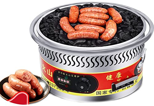 MNSRRN Macchina elettrica Hot Dog, Macchina di Salsiccia in Acciaio Inossidabile, Macchina Automatica della Salsiccia del prosciutto, Piccola Macchina elettrica di Hot Dog