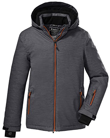 Killtec Veste de ski Ksw 179 Bys pour garçon avec capuche et jupe pare-neige