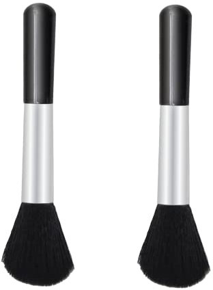 Powder Makeup Brush, 2 Pcs Powder Foundation Makeup Brush, Dusting Brush, Highlight Blush Make-up Brush