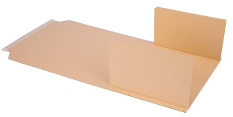 förpackning bokförpackning 310 x 250 x 20–70 mm DIN A4 självhäftande (yttermått 350 x 250 x 20–70 mm) universell blöjförpackning (500 stycken)