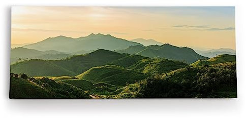 Paul Sinus Wandbild 120x50cm Thailand Thong Pha Phum Gebirge Berge Berglandschaft