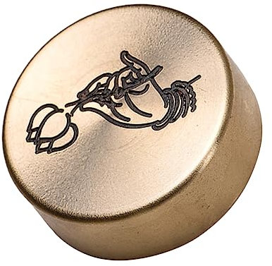 Kisangel Runder Briefbeschwerer Aus Kupfer Rund Für Malerei Kalligraphie Briefbeschwerer Für Innenbereich Massiv Robust Langlebig