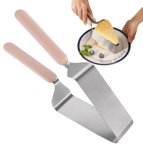 Coupe-, pince à gâteau en acier inoxydable, pelle à gâteau, pince à gâteau réglable, pince coupe-gâteau en acier inoxydable, outil pour desserts, fête d'anniversaire, pizza,