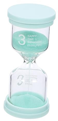 Hoement Clessidra Decorativa Per Timer Di Minuti Strumento Di Misurazione Del Per Studio e Casa Design Elegante Per Adulti