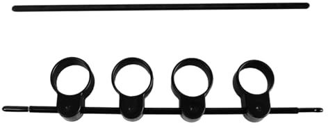 Sarini Verstellbarer Finger-Expander – Widerstandstrainingsbänder für Gitarre, Bass, Klavier und Fingergeschwindigkeitssystem – Zubehör für Handtrainer und Stärkungsmittel, Schwarz, Für Männer