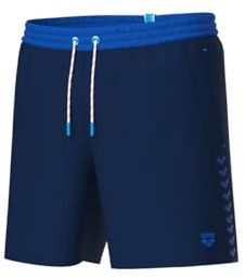 ARENA Men's Team Stripe Beach Boxer Short de Playa Hombre (Pack de 1)
