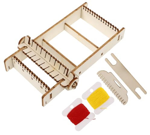 DIYEAH Webstuhl Aus Holz Für Erwachsene Und Jugendliche DIY-webstuhl-Spielzeug Kreativer Webrahmen Für Anfänger Basteltechniken Entdecken