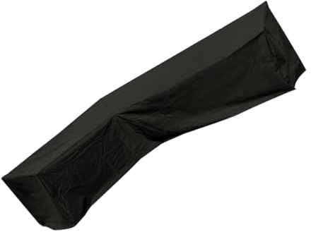 Housse Canapé D'extérieur en L 210d Oxford Noir, Imperméable