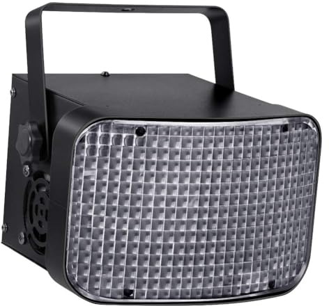 N-Gear DB41 Derby Luz Efecto DJ RGBW Luces Discoteca DMX Fiesta Escenario | Derby RGBW 30 W, DMX 7 canales, activación por sonido, modo automático, master/slave, carcasa metal, soporte ajustable