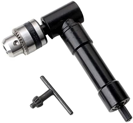 90 Degree Electric Drill Bender Extension Fitting Conversion Angle Drill Three Jaw Chuck Conversion Head-