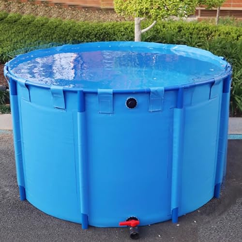 Piscinas Desmontables Acero/ Piscina Marco Piscina Exterior Con Marco Y Soporte, Piscina Elevada De Lona Resistente, Piscina Infantil Plegable Grande Para Jardín/patio/patio.(2X0.6M/1890L/500GAL)