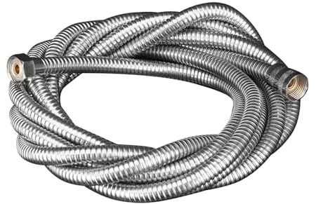 G1/2 Brauseschlauch aus Edelstahl, flexibel, extra lang, Bidet-Sprühkopf, Ersatz (250 cm)
