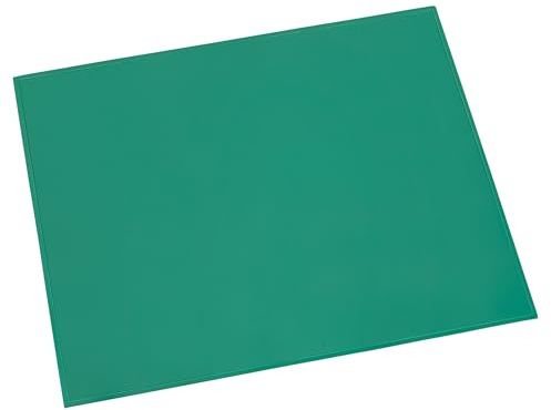 Läufer 49651 Schreibunterlage Synthos, Schreibtischunterlage 52x65 cm, grün