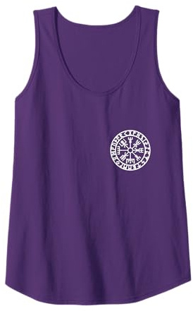 Vegvisir, Wikinger, Runenkreis, Nordisch, Symbol, Odin, Thor Tank Top