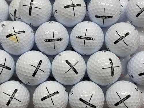 TaylorMade Distance + Plus golf lake balls- Pearl/Grade A - Choose 12, 24 or 48 balls