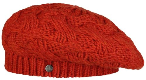 LIERYS Jesila Baskenmütze Strickbaske Made in Germany Damen Herbst Winter