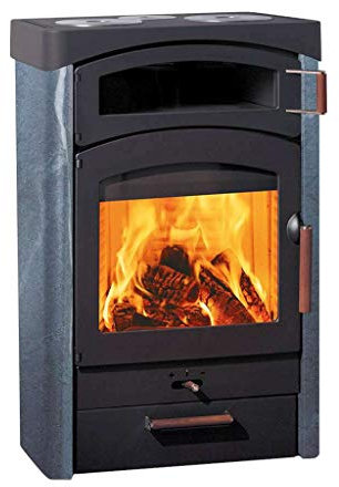 AUSTROFLAMM Kaminofen | Pallas Back | Specksteinmantel | 9kW