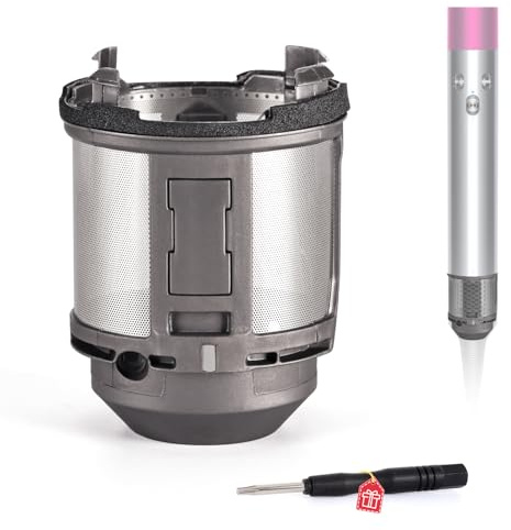 Inner Filter Replacement for Dyson Airwrap Hair Styler HS01 HS05 Models, Hair Styler Filter Curling Iron Inner Mesh Replacement Parts