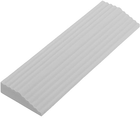 Healeved Rampa Umbral De PVC para Robot Aspirador Y Vehículos Pequeños Alfombrilla Antideslizante Portátil para Hogar Tienda Y Hotel Facilita Subida De Pequeños Escalones Y Bordillos