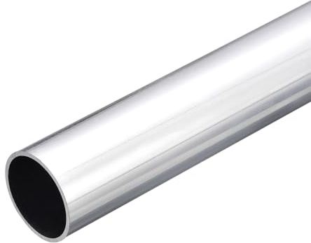 DMiotech (32mm OD x 29mm ID) 6063 Aluminum Round Tube 300mm Length Industry Metal Tubing for Machinery Frame Construction DIY Projects | Industrial metal pipe for machine frame construction DIY projects