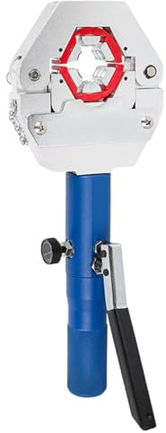 Beachtiful Hydraulische AC-Schlauch Crimpzange, Manuelles A/C-Schlauch Crimp Kit Klimaanlagenreparatur Handgeführte Crimpzange für Hydraulikschläuche, für Klimaanlagenschläuche