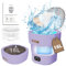 Mini lavatrice portatile con centrifuga – 15L Lavatrice Mini Lavatrice Pieghevole Lavatrice Piccola Campeggio Piccola Lavatrice da Campeggio Viaggio (Ultra Pulizia) Viola