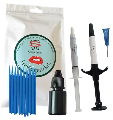 Tooth gem Glue Tooth gem kit professional Teeth gems Used for Teeth jewelry Tooth gems and Brackets