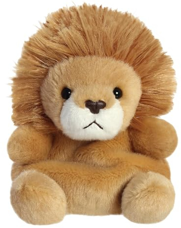 Aurora, 33527, Palm Pals Leno Lion, 5In, Soft Toy, Golden Brown