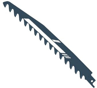 Lame de scie alternative pour démolition, maçonnerie, sabre en carbure, coupe dure, brique, bloc de bois, tube en PVC, béton poreux, dents à pointe (lame de scie pour brique 9 pouces)