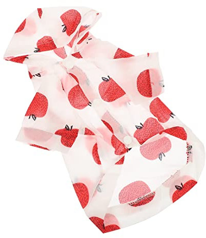 UKCOCO Sonnenschutzkleidung für Haustiere reflektierend Hi groß Gehen Hund Sonnencreme Hemd Hundekleidung Kühlwesten für Hunde Hunde-Outfits Hund Weste Mantel Polyester