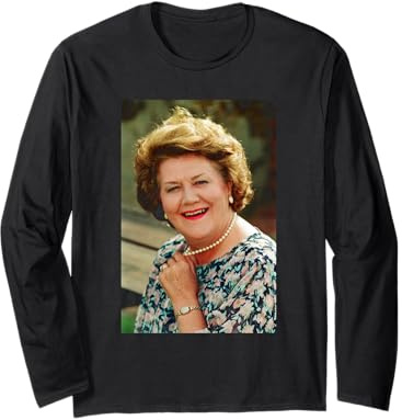 Keeping Up Appearances Patricia Routledge Hyacinth Bucket Long Sleeve T-Shirt