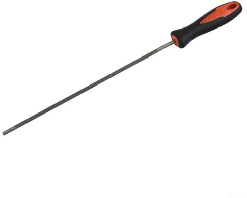 Lima rotonda per motosega, in acciaio, per catene da 3/8 e 404, portatile e comodo, strumento di riparazione (4 mm)