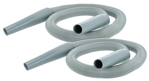 vhbw 2x Universal Schlauchverlängerung für gängige Staubsauger - Flexibel, 100 cm bis 500 cm