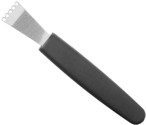Mercer Culinary Citrus Zester - retail packaging,Black