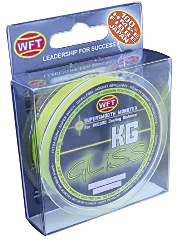 WFT Gliss KG Monotex Line 150m, Farbe:Gelb, Durchmesser/Tragkraft:0.14mm /8kg Tragkraft