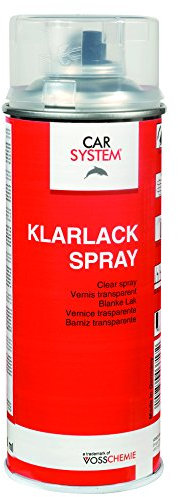 Carsystem - Barniz transparente en spray (400 ml), transparente