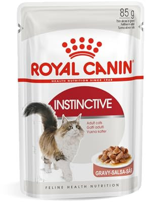 Royal Canin Instinctive Adult Cat Food Gravy Pouch 85g (Pack of 12)