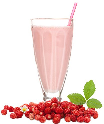 Walderdbeere Molkepulver Luxofit mit L-Carnitin Protein angereichert Wellnessdrink Aspartamfrei Molke (Walderdbeere, 1 kg)