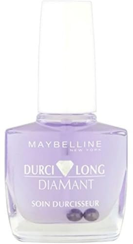 Maybelline New York - Vernis à Ongles Durcisseur - Base de Vernis - Soin des Ongles Durcissant - Durci Long Diamant - 10 ml