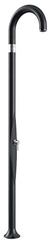 Doccia Classica a doppio ingresso acqua calda e fredda Arkema Funny Yin in Poletilene HD Doccia per interno e esterno con Miscelatore ARKEMA T105 7016 Antracite